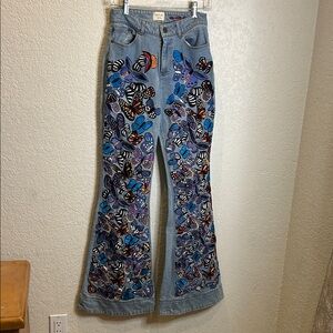 Alice + Olivia Light Denim Jeans